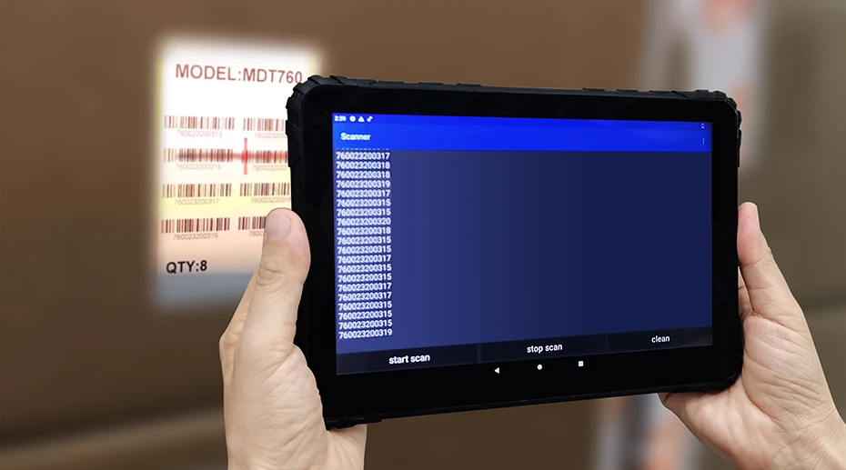 Asset tracking with RFID rugged tablet for fleet and equipment management Asset tracking with RFID rugged tablet for fleet and equipment management