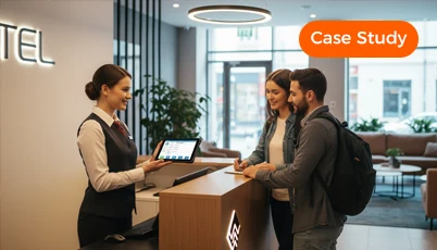 Success Case: Rugged Tablets Streamline Hotel Front Desk Check-In