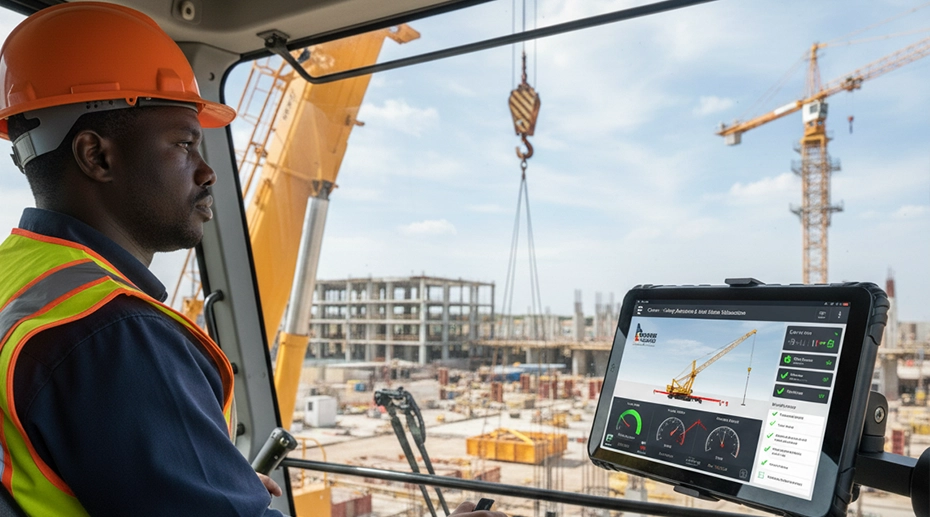rugged tablet for Cranes