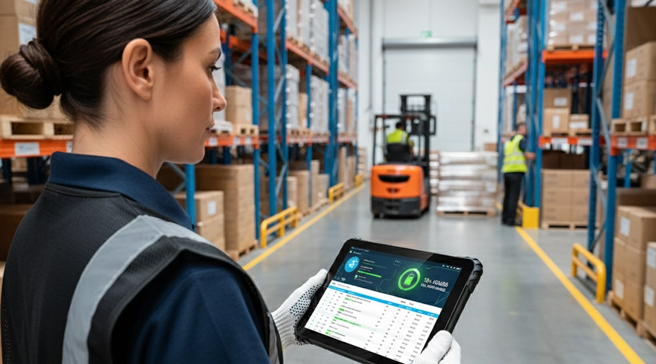 warehouse tablet with anti-glare coating warehouse tablet with anti-glare coating