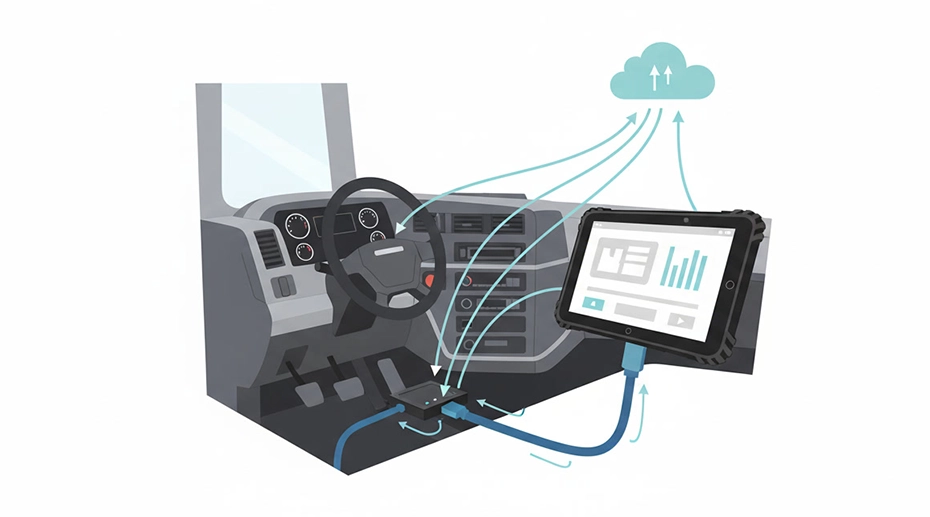 Fleet software dashboard