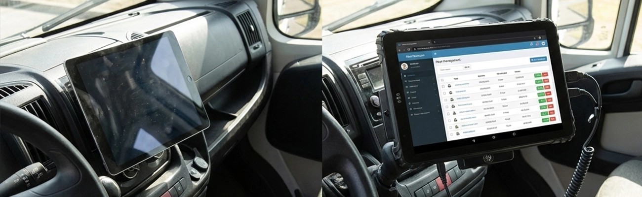 Consumer tablet vs rugged fleet tablet durability comparison