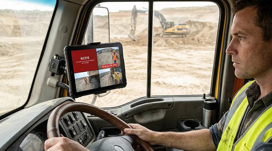 Driver authentication and access control NFC tablet for fleet yards Driver authentication and access control NFC tablet for fleet yards