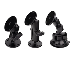 RAM mount compatible vehicle tablet mounting bracket with adjustable positioning and vibration-resistant design for truck and forklift installation RAM mount compatible vehicle tablet mounting bracket with adjustable positioning and vibration-resistant design for truck and forklift installation