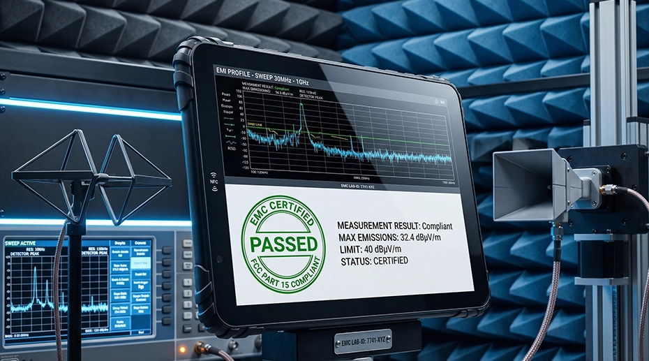 PTCRB and FCC certification for rugged tablets entering global markets - certification is the gateway to commercialization PTCRB and FCC certification for rugged tablets entering global markets - certification is the gateway to commercialization