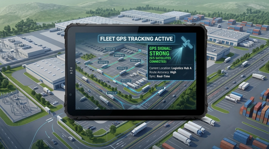 Fleet Tablets GPS Signal
