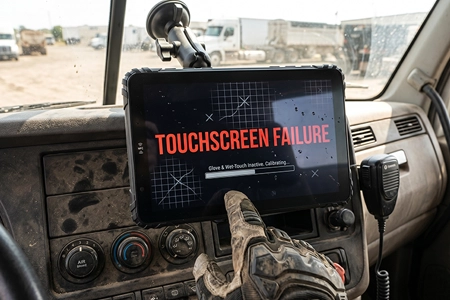 Fleet Tablet Touchscreen Not Responding? – Causes and Hardware Solutions for Vehicle Deployments